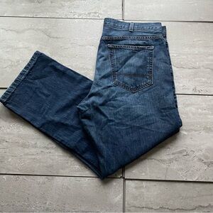 Old Navy Men's Dark Blue Straight Jeans